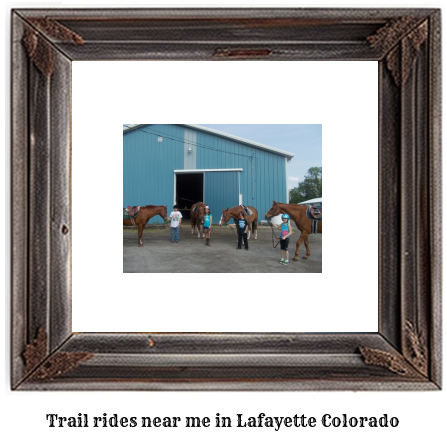 trail rides near me in Lafayette, Colorado